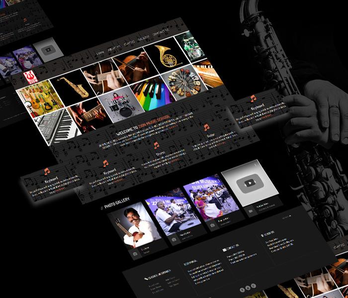 music-school-website-designs