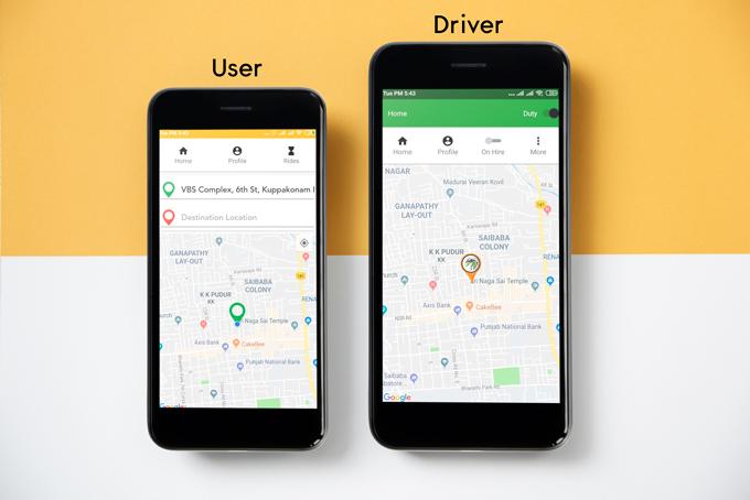 user-driver-app-service-in-coimbatore